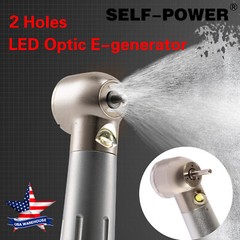 Turbina LED 2 orificios con pieza mano de alta velocidad dental NSK Style USA