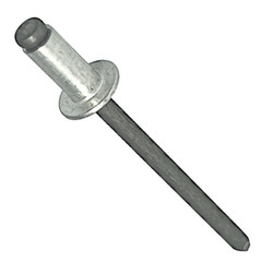 Aluminum Body Steel Mandrel Pop Rivets Blind Dome Head All Sizes Available