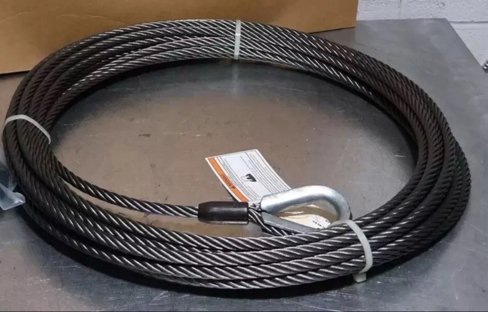 1/2″ Galvanized Wire Rope Steel Cable industrial (75 feet )