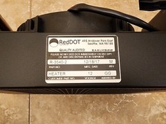 Red Dot R-3540 2P Auxiliary Heater 12V