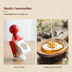 Honey Gate Valve Bee Bottling Equipment Gate Valve Tap for Beekeeping Tool