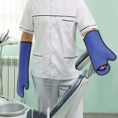 Finger-link Lead Rubber Glove X-ray Protective Glove With/Without Finger Leakage