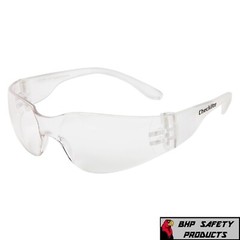 3 PAIR PACK Protective Safety Glasses Clear Lens Work UV Z87 Lot of 3