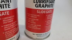 (2) Vesuvius Fast Dry Graphite Lubricant Spray Slide Gate Metal to Metal 11 oz