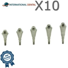 10 Dental Straight Multi Unit Prosthetic NC Megagen® BlueDiamond Compatible