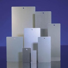 Powder Coating Sample Panels – Blank Aluminum Ready to Coat Panels! 4×6 inches