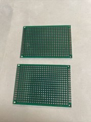 2 5cm X 7cm 22402A-18 Double Sided Protoboard PCB Soldering Breadboard CPU155