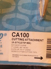 Uniweld Ca100 Cutting Attachment