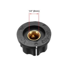 10Pcs Speaker Control Knob Power Amplifier Knob 23mm Dia for 6mm Dia Shaft
