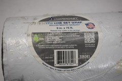 Hardcast TPO Line Set Wrap 326381 Rolled Mastic Sealant 9″ x 75ft Adhesive