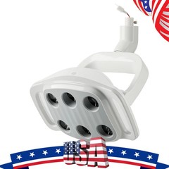 Dental LED Lamp 6 LED Light For Dental Unit Chair Adjustable Oral Light 22&26MM