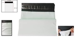 Pack of 10 Self-Sealing 15×19 Inch White Poly Mailers for E-commerce Shipping