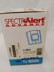 System Sensor CHSW Chime/Strobe STD CD White – NO STICKERS/HARDWARE