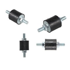 4pcs M8 Rubber Shock Absorber Anti Vibration Isolator Mounts Bobbins 30mm×30mm
