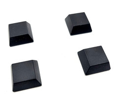 Peel and Stick Square Rubber Feet Bumpers 3/4″ Wide x 3/8″ Tall 3M Adhesive
