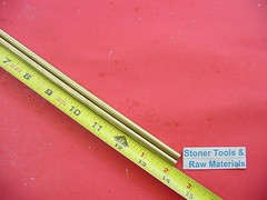2 Pieces of 5/16″ C360 BRASS SOLID ROUND ROD 14″ long Lathe Bar Stock .312 OD