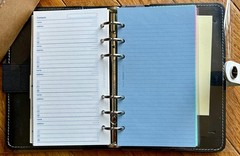 Filofax 2016 Personal Organizer, The Original Monochrome, 6.75 × 3.75″ – NEW