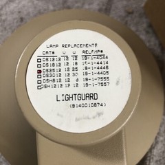 LightGuard DS2512 Lamp Beige 12V 25W (4558)