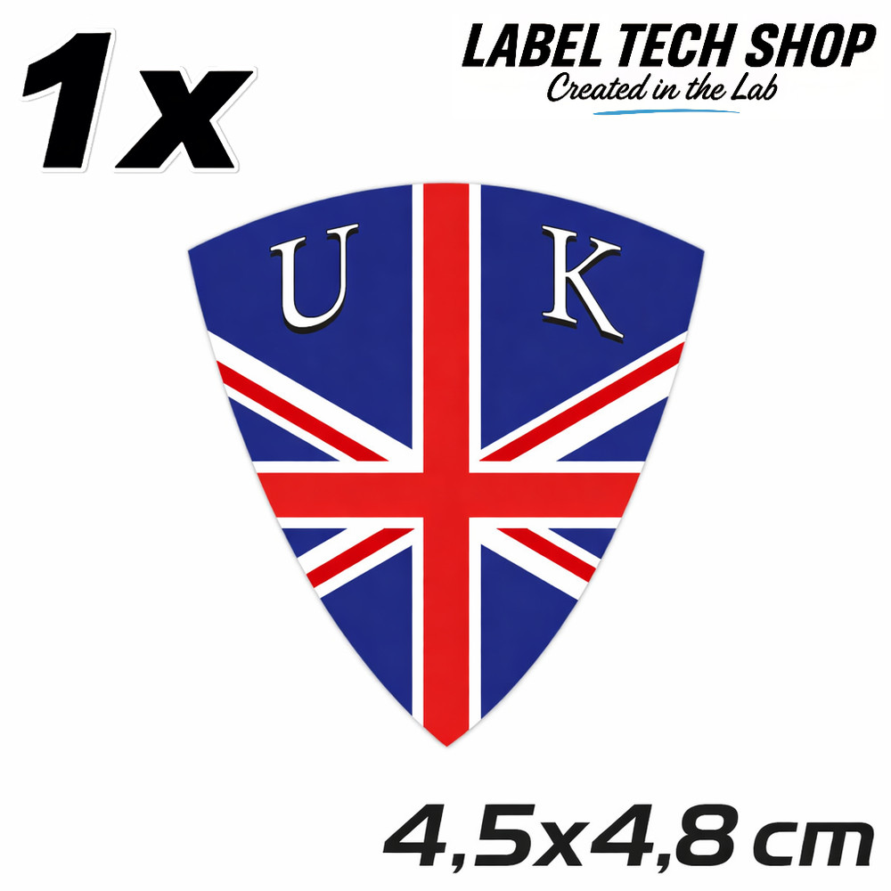 UK United Kingdom Great Britain Coat of Arms Great Britain Decal Sticker – Coat o
