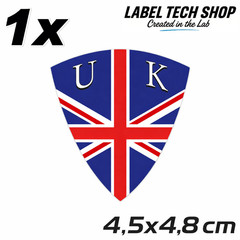 UK United Kingdom Great Britain Coat of Arms Great Britain Decal Sticker – Coat o