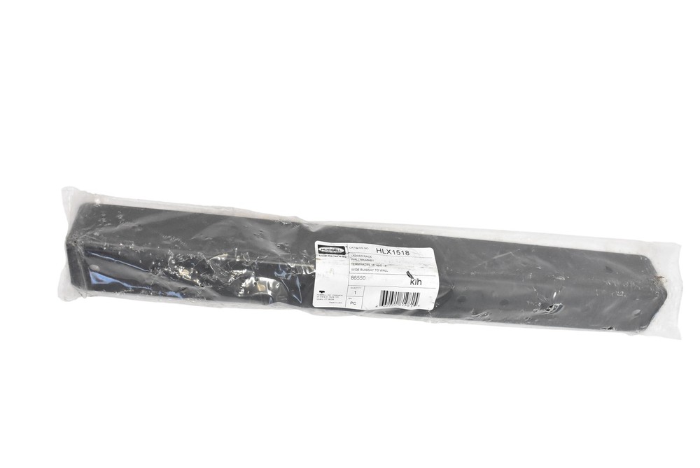 Hubbell HLX1518 Ladder Rack Wall Bracket Black Terminates 15 & 18 In Runway