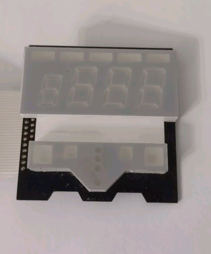 Electronic 4 Digits Numbers Count Display Part. With Ribbon Cable. 005-3547-E