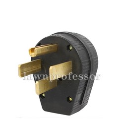 Fits NEMA 14-50P 4 Prong Dryer/Range Oven Stove Angle Plug 30-50 Amp 125/250V