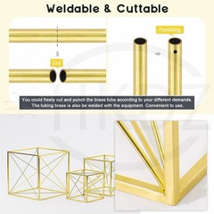 Brass Round Tubes OD 0.8mm – 50mm Length 500mm Model Making Hobbies DIY Repairs