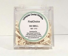 Triangular Wood Dental Wedges Small 500 Pack First Choice