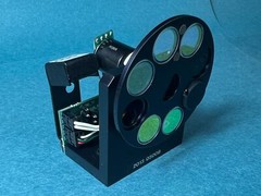 Motorized Optical OD Filter Wheel,8 Position,1/2″,Faulhaber Stepper,Laser,660nm