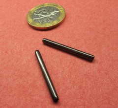 Steel Coiled Spring Pin, 3/32″ Diameter x 1.00″ Length, 100 pcs