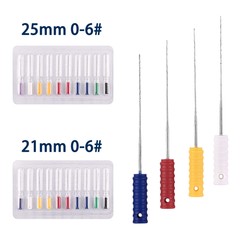 10pcs Dental Endodontic Nerve Broach Barbed Broaches Files for Root Canal