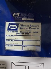 WASP AS-42 Vertical Stockroom Baler 3-PHASE (Watkins Aircraft Support Products)