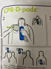 Zoll CPR-D-Padz 8900-0800-01 EXP 1-07-2029