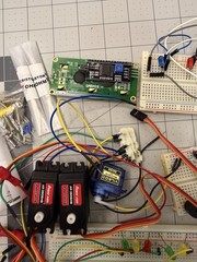 ESP32 Electronics Project Starter Kit – Microcontroller, Servos