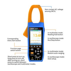 OWON 3in1 CMS101 Digital Clamp Meter 20000 Counts Oscilloscope Recorder NCV TRMS