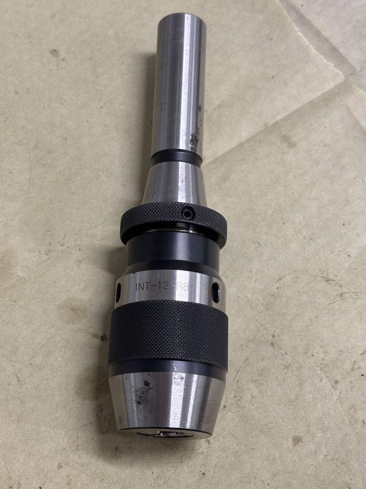 Vertex INT-13 R8 Keyless Drill Chuck 1/2″ Capacity R8 Arbor Milling Machine