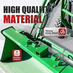 Compact Tractor Bolt on Grab Hooks 4.96″ W × 21.93″ L For John Deere 2″ Receiver