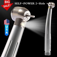 Turbina LED 2 orificios con pieza mano de alta velocidad dental NSK Style USA