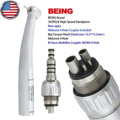 BEING High Speed Handpiece Fiber Optic Surgical 45° Angle KaVo Multiflex Coupler