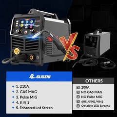 GZ GUOZHI Welding Equipment, 8 IN 1 Multi-process Welder,220V MIG Welder machine