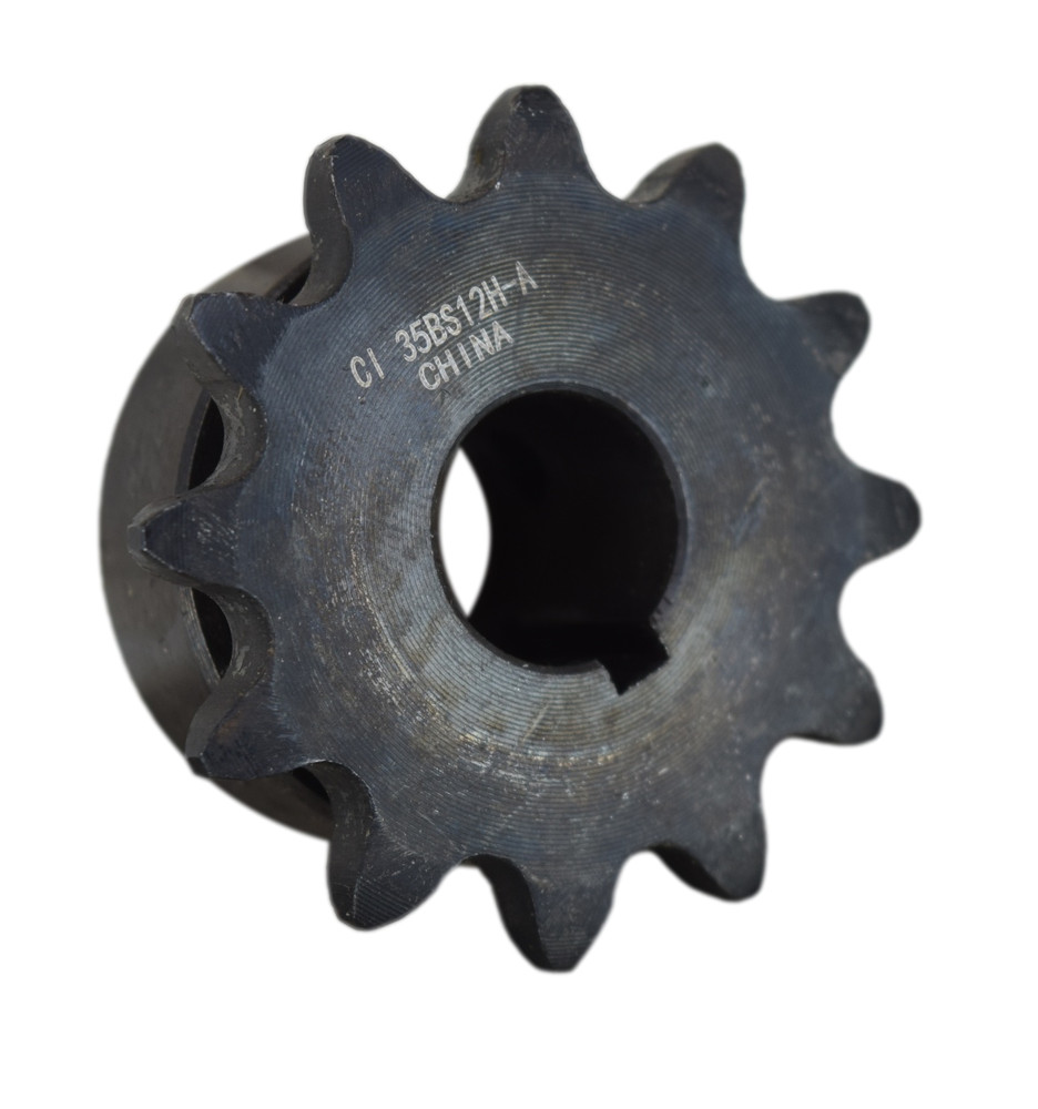 35 Roller Chain Sprocket 12 Teeth 1/2″ Bore 35B12-1/2 35BS12H-1/2