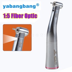 Dental 1:5 Optic LED Contra Angle Increasing Handpiece Fit NSK Electric Motor ZS
