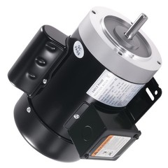 1HP Electric Motor 3450RPM AC115V/230V 56C Frame 1-Phase 5/8″ Keyed Shaft