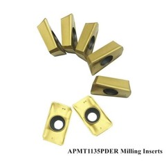 BAP 300R C10-10+C12-12+C16-16 CNC Indexable End Mill Holder Tool +10Pcs APMT1135