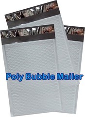 PolycyberUSA 500 pcs #0000 Poly Bubble Envelopes Mailers (Inner 4×6)