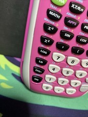 TI-84 Plus C Silver Edition Pink Graphing Calculator Tested Works (No Charger C3