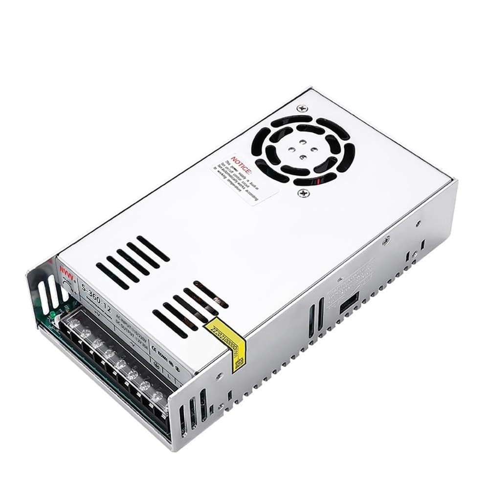 DC 12V 30A Power Supply 360W Universal Switching Converter Transformer LED