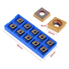 CCMT09T304 Carbide Inserts CNC Lathe Cutters For Steel Stainless Steel Bits