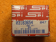 Vintage Peak Lupe 22X Magnifier SPI 1964 Optical Loupe Lens Made in Japan w/ Box